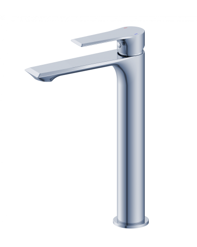 Смеситель для раковины высокий Wonzon & Woghand, Хром (WW-88019079-CR)