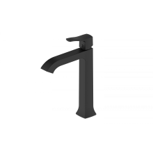 Смеситель для раковины высокий Wonzon & Woghand, Черный матовый (WW-88019072-MB)