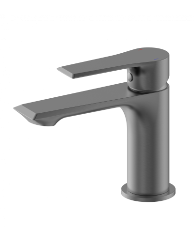 Смеситель для раковины Wonzon & Woghand, Темный графит (WW-88018079-BGM)