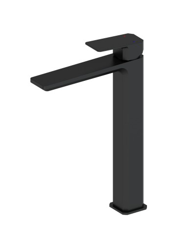 Смеситель для раковины высокий WONZON & WOGHAND, Черный матовый (WW-88239011-MB)