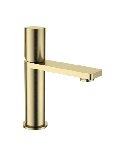 Смеситель для раковины WONZON & WOGHAND, Брашированное золото (WW-101-BG)