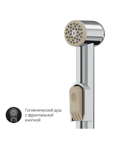 Смеситель для раковины AM.PM Gem F90A03000 с гигиеническим душем Хром