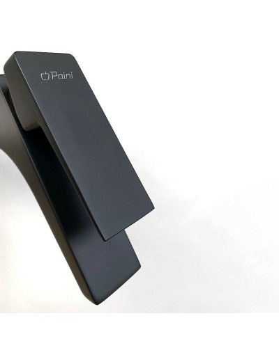 Смеситель для раковины Paini Torre 98YO205/574 с гигиеническим душем Черный матовый