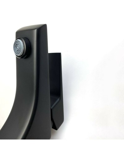 Смеситель для раковины Paini Torre 98YO205/574 с гигиеническим душем Черный матовый