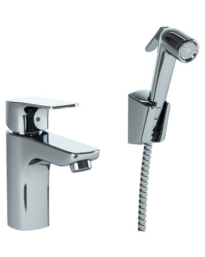 Смеситель для раковины Paini Viva Style P4CR205/574 с гигиеническим душем Хром