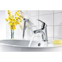 Смеситель для раковины Lemark Plus Strike LM1116C с гигиеническим душем Хром