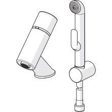 Смеситель для раковины с гигиеническим душем Oras Alessi 8502