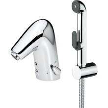 Смеситель для раковины с донным клапаном с гигиеническим душем Oras Alessi One 8516F