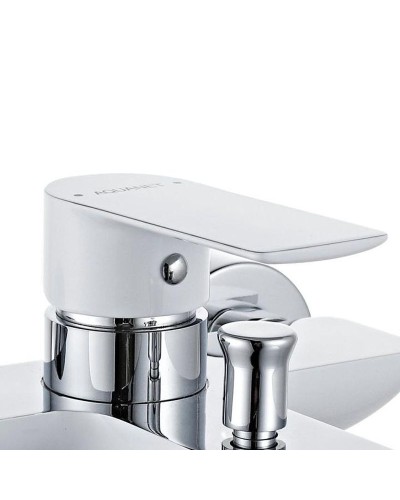 Смеситель для ванны Aquanet Arctic AF520-20СW 216776 Хром Белый