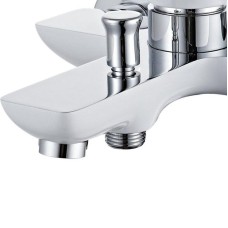 Смеситель для ванны Aquanet Arctic AF520-20СW 216776 Хром Белый