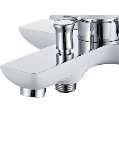 Смеситель для ванны Aquanet Arctic AF520-20СW 216776 Хром Белый