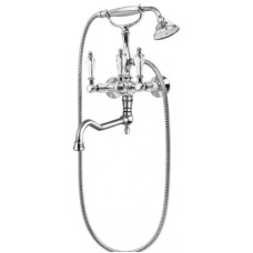 Смеситель для ванны с ручным душем хром, ручки Swarovski Cezares Diamond DIAMOND-VDF-01-Sw