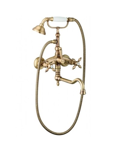 Смеситель для ванны бронза Cezares Atlantis-Nostalgia ATLANTIS-NOSTALGIA-VDF2-02