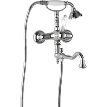 Смеситель для ванны с поворотным изливом хром Cezares Venezia VENEZIA-VDFM2-01-Bi