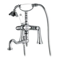 Смеситель на борт ванны с поворотным изливом хром Cezares Venezia VENEZIA-PBV2-01-Bi