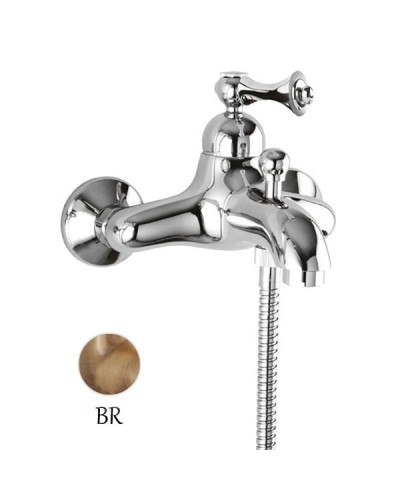 Смеситель для ванны бронза, ручка бронза Cezares Margot MARGOT-VM-02-M