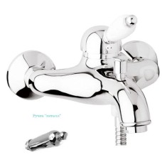 Смеситель для ванны хром, ручка металл Cezares Elite ELITE-VM-01-M