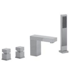 Смеситель на борт ванны хром, ручка хром Cezares Molveno MOLVENO-BVD-01-Cr