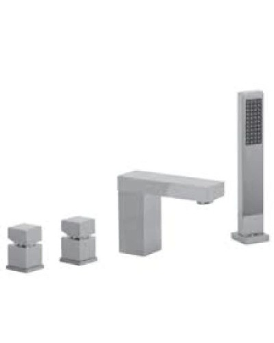 Смеситель на борт ванны хром, ручка хром Cezares Molveno MOLVENO-BVD-01-Cr