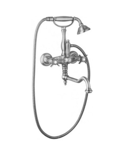 Смеситель для ванны с поворотным изливом хром Cezares Lord LORD-VDF-01-M