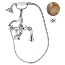 Смеситель на борт ванны бронза Cezares Lord LORD-PBV-02-Bi