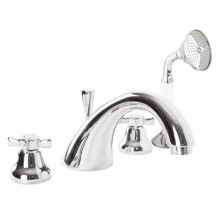 Смеситель на борт ванны хром Cezares Lord LORD-BVD-01-Bi