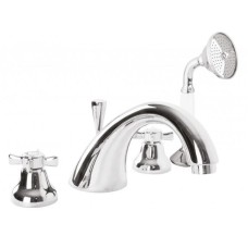 Смеситель на борт ванны хром Cezares Lord LORD-BVD-01-Bi