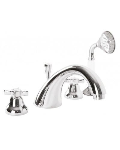 Смеситель на борт ванны хром Cezares Lord LORD-BVD-01-Bi