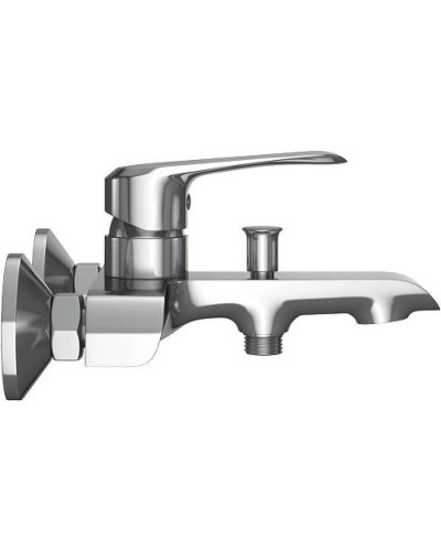 Смеситель для ванны Ceramica Nova Curve 70022CH Хром