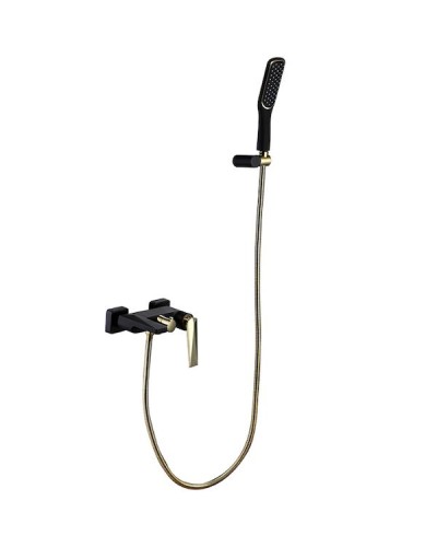 Смеситель для ванны Boheme Venturo 383-B Черный Золото