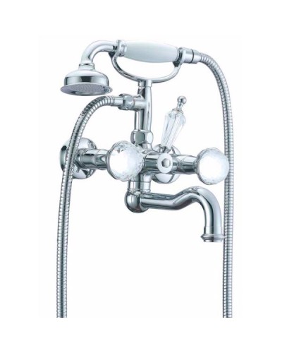 Смеситель для ванны Boheme Brillante Presente 353 Хром