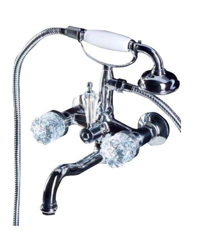 Смеситель для ванны Boheme Crystal 273-CRST Хром
