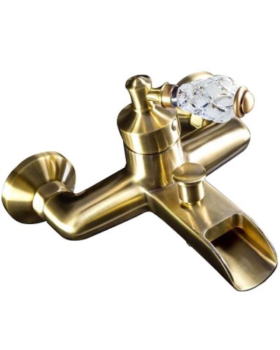 Смеситель для ванны Boheme Vogue Crystal 203-CRST Бронза