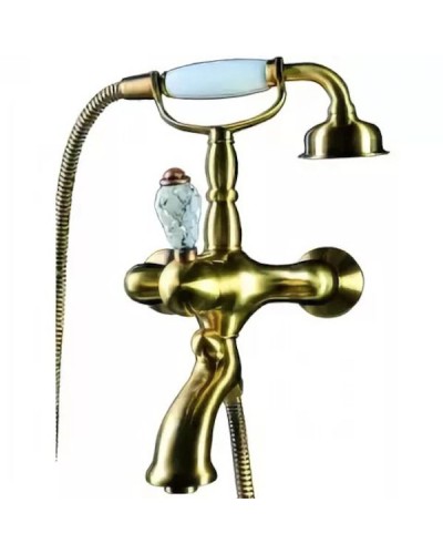 Смеситель для ванны Boheme Crystal 303-CRST Бронза