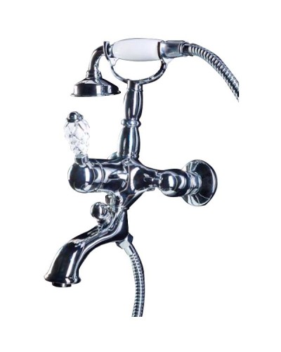 Смеситель для ванны Boheme Crystal 263-CRST Хром