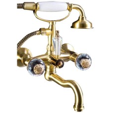 Смеситель для ванны Boheme Flora 313-FL Бронза