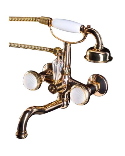 Смеситель для ванны Boheme Satine 293-ST Золото