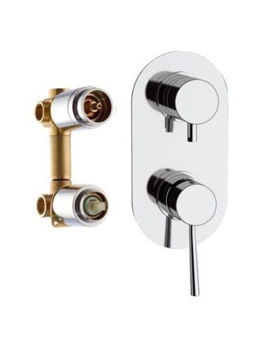 Смеситель для ванны Remer Minimal N937 Хром