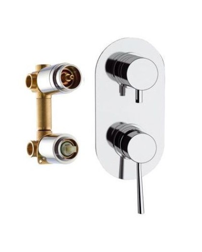 Смеситель для ванны Remer Minimal N93 Хром