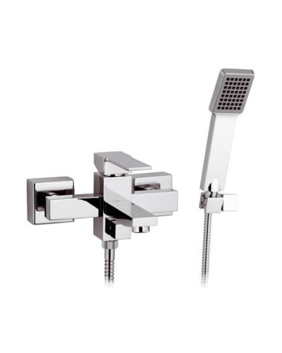 Смеситель для ванны Remer Qubica Q02 Хром