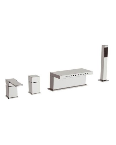 Смеситель для ванны Remer Qubica Q06 Хром