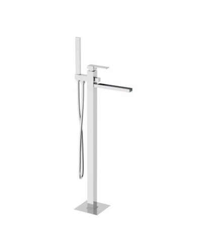 Смеситель для ванны Remer Qubica Cascata QC08 Хром