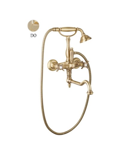 Смеситель для ванны золото 24 карат Cezares Lord LORD-VDF-03/24-M