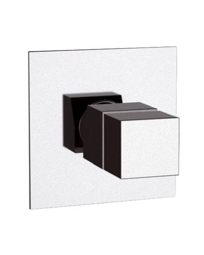 Смеситель для ванны Remer Qubica Thermo QT30 с термостатом Хром