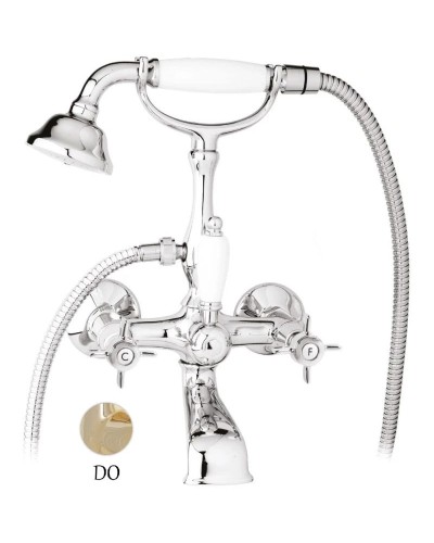 Смеситель для ванны золото 24 карат Cezares Lord LORD-VD-03/24-Bi