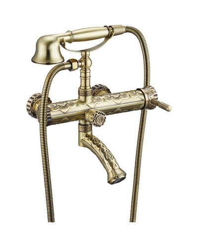 Смеситель для ванны ZorG Antic A 100W-BR Бронза