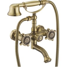 Смеситель для ванны ZorG Antic A 2001W-BR Бронза