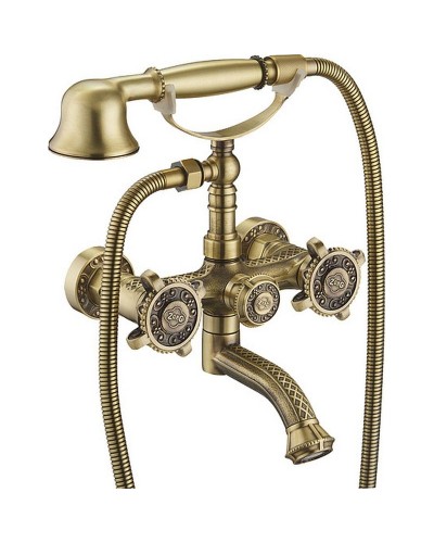 Смеситель для ванны ZorG Antic A 2001W-BR Бронза