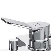 Смеситель для ванны AM.PM X-Joy F85A10000 Хром