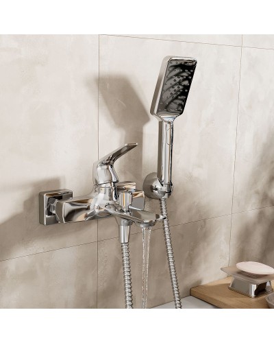 Смеситель для ванны WasserKRAFT Neime 1901 Хром